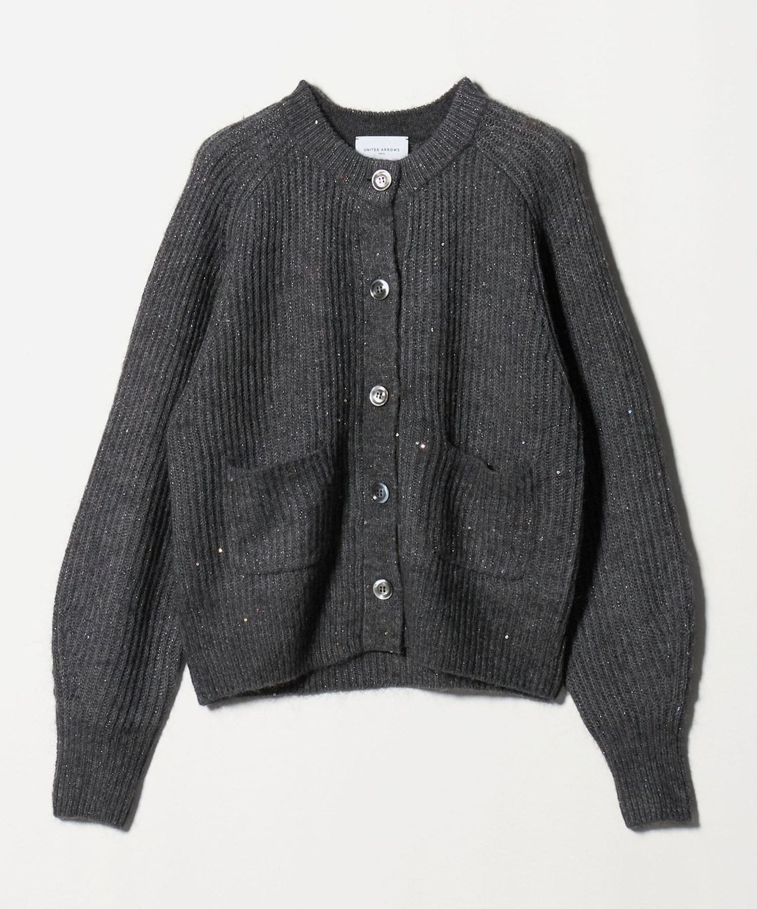 LEONARD】近年タグ 人気 花柄刺繍カーディガン スパンコール フラワー