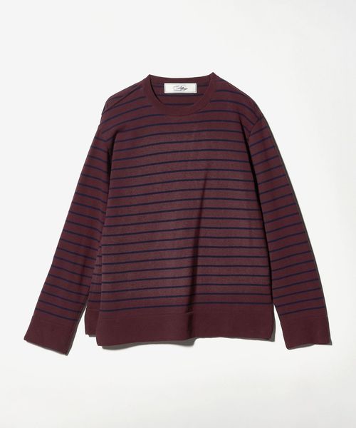 Pillings/＜Pillings＞DRAPED ボーダー ニット/ニット / セーター