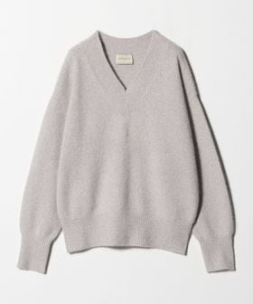 UNITED ARROWS/フォックス ウール ラメ Vネック ニット/ニット / セーター