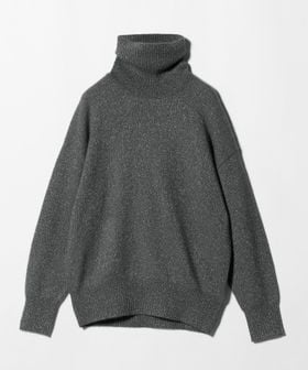 UNITED ARROWS/フォックス ウール ラメ タートルネック ニット/ニット / セーター