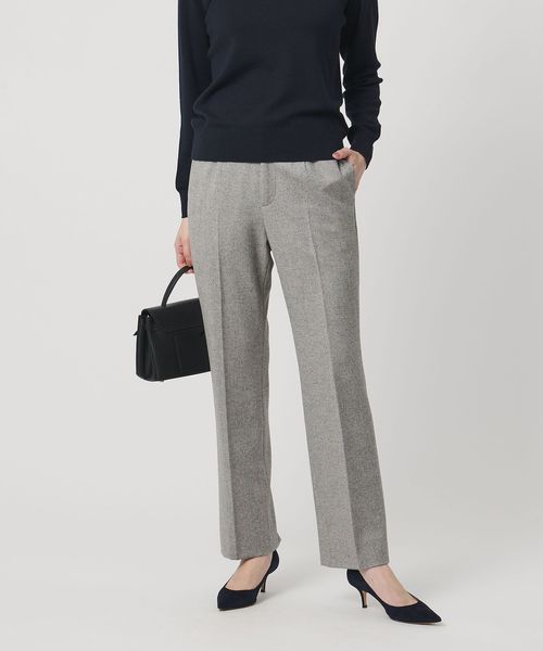 UNITED ARROWS/クラス ツイード ストレート パンツ/スラックス