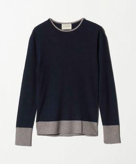 UNITED ARROWS/18G ウール リブ ニット/ニット / セーター