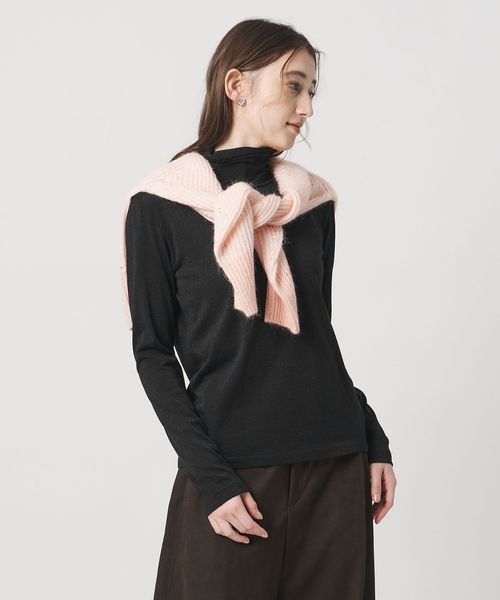 UNITED ARROWS/ラメ テンジク タートルネック カットソー ‐ウォッシャブル‐/Tシャツ / カットソー