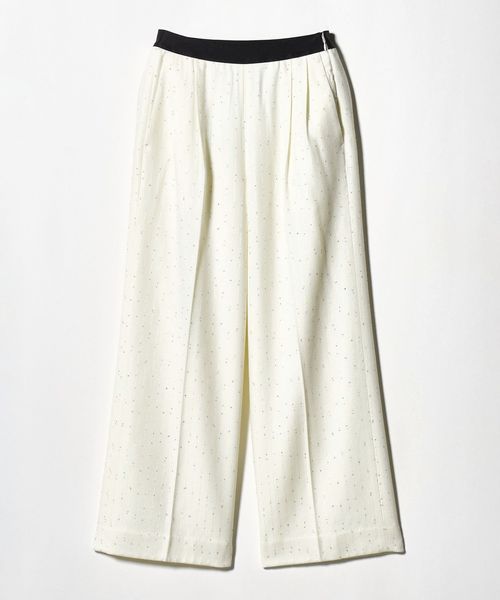 UNITED ARROWS/フラノ スパンコール イージー パンツ/イージーパンツ