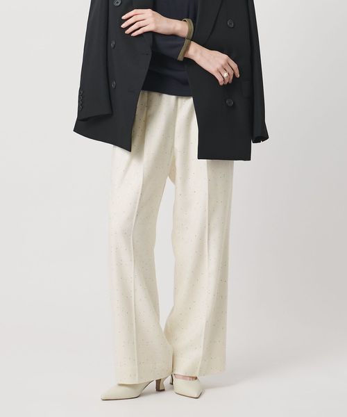 UNITED ARROWS/フラノ スパンコール イージー パンツ/イージーパンツ