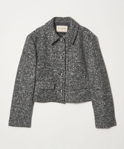 UNITED ARROWS/シルクネップ ツイード ジャケット/テーラードジャケット