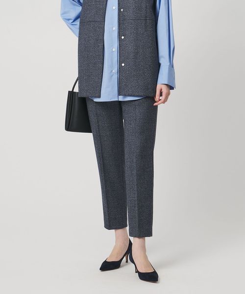 UNITED ARROWS/MOKU ３カラー ツイードライク スリムパンツ/その他パンツ