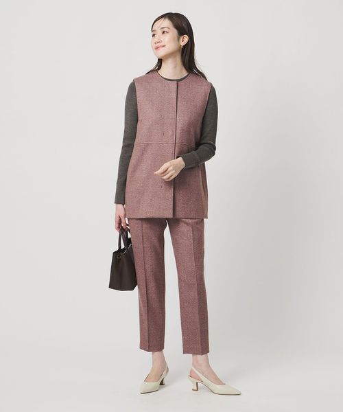 UNITED ARROWS/MOKU ３カラー ツイードライク ベスト/ベスト
