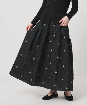 UNITED ARROWS/スクエア フラワー ジャガード スカート/ミモレ / ロング