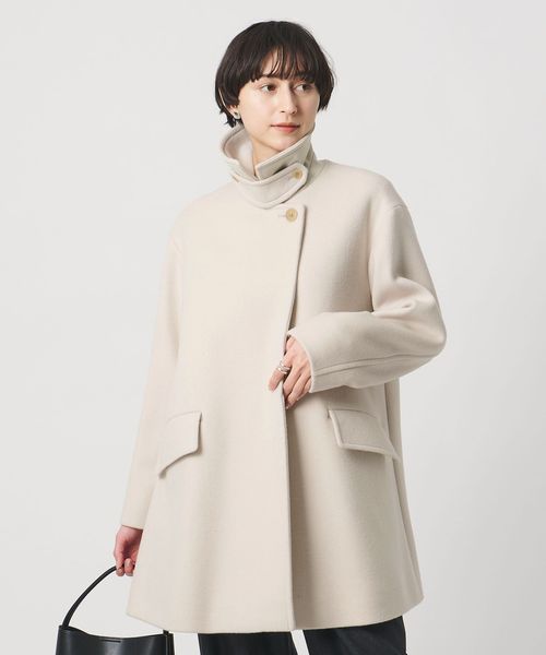 UNITED ARROWS/２WAYカラー ミドルコート/ステンカラーコート