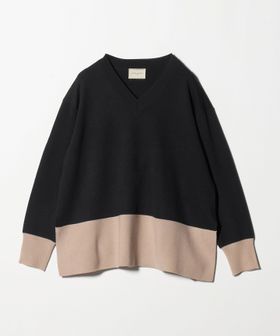UNITED ARROWS/ウールブレンド Vネックニット ‐ウォッシャブル‐/ニット / セーター