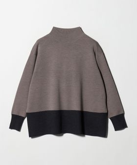 UNITED ARROWS/ウールブレンド ハイネックニット ‐ウォッシャブル‐/ニット / セーター