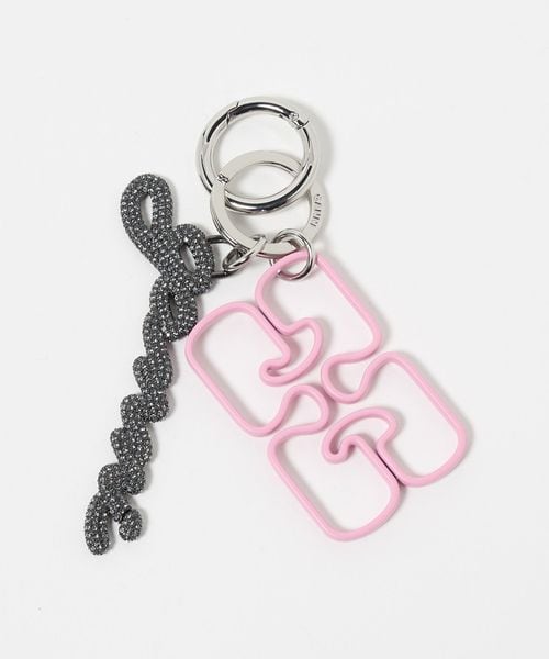 GANNI/＜GANNI＞ロゴチャーム/キーケース / キーホルダー