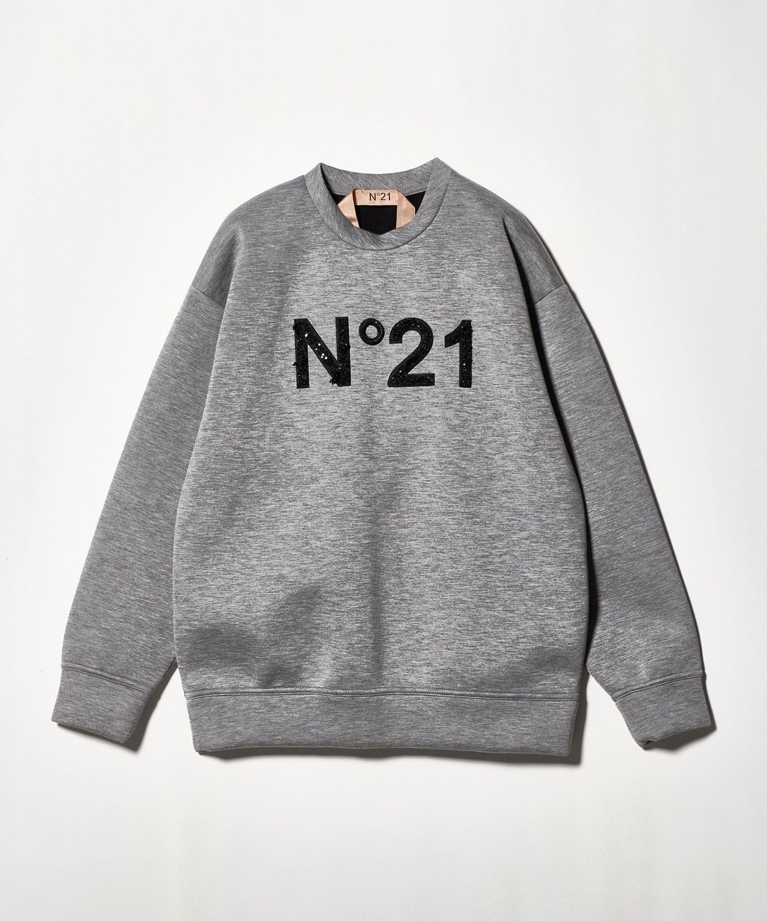 N°21＞ビジューロゴ スウェット