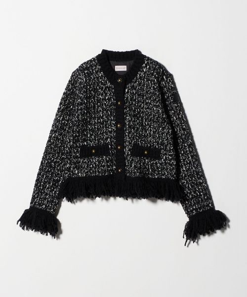 MONCLER/＜MONCLER＞フリンジ ニット カーディガン/カーディガン / ボレロ
