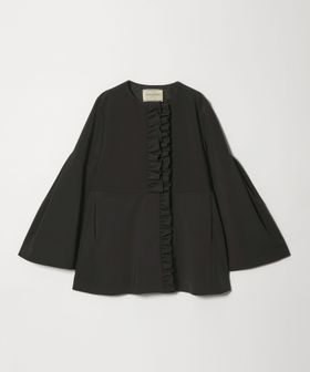 UNITED ARROWS/LIGHT SPONGY フリル コート/その他コート / ブルゾン