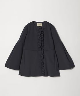 UNITED ARROWS/LIGHT SPONGY フリル コート/その他コート / ブルゾン