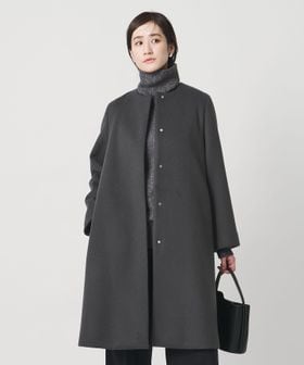 UNITED ARROWS/Aライン ミドルコート/ノーカラーコート