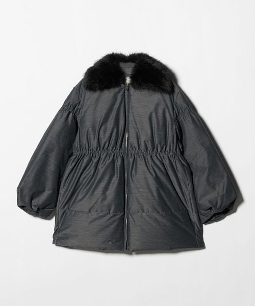 UNITED ARROWS/ペプラム ミドル ダウンコート/ダウンジャケット / ダウンベスト