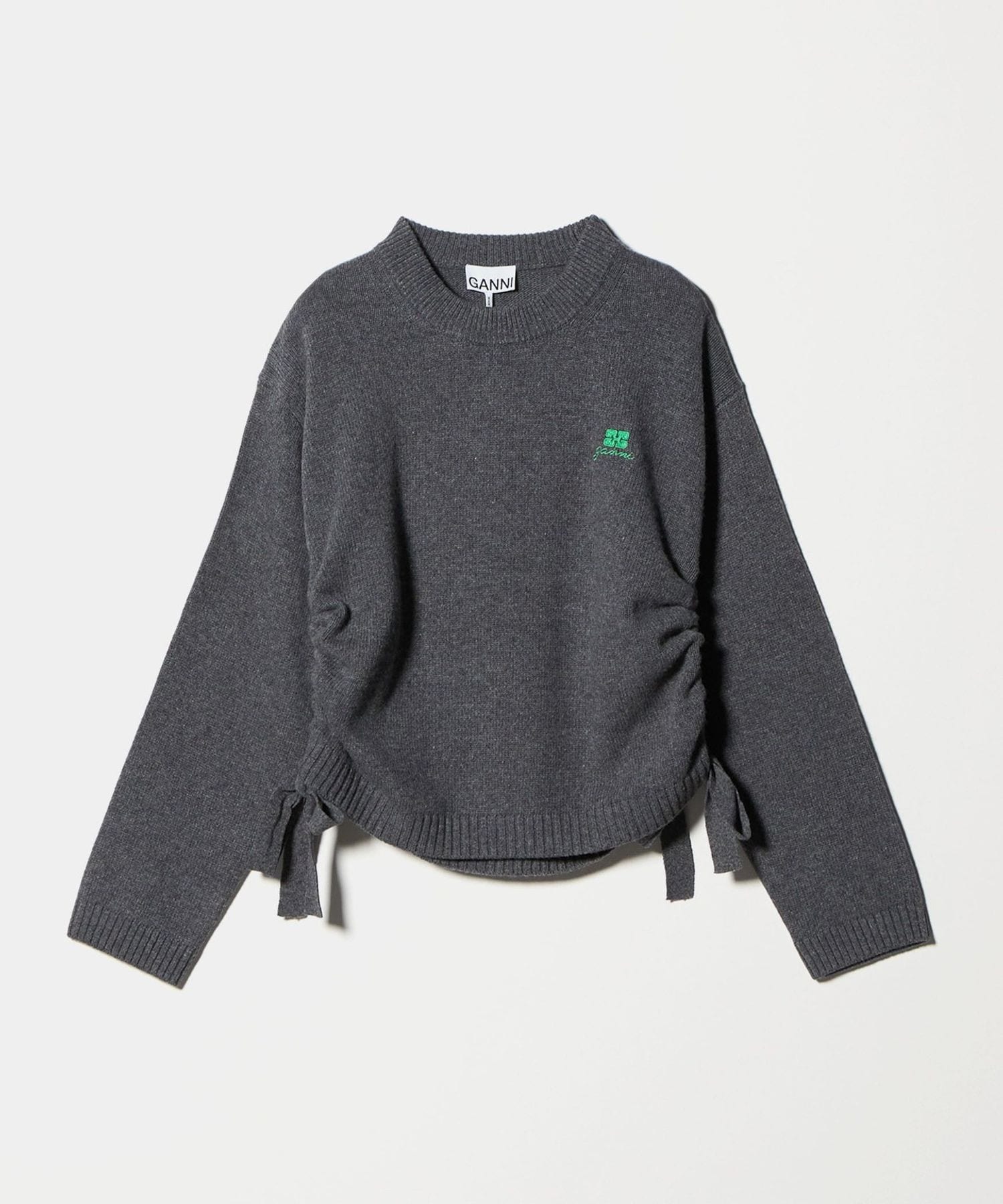 GANNI＞ロゴ ニット