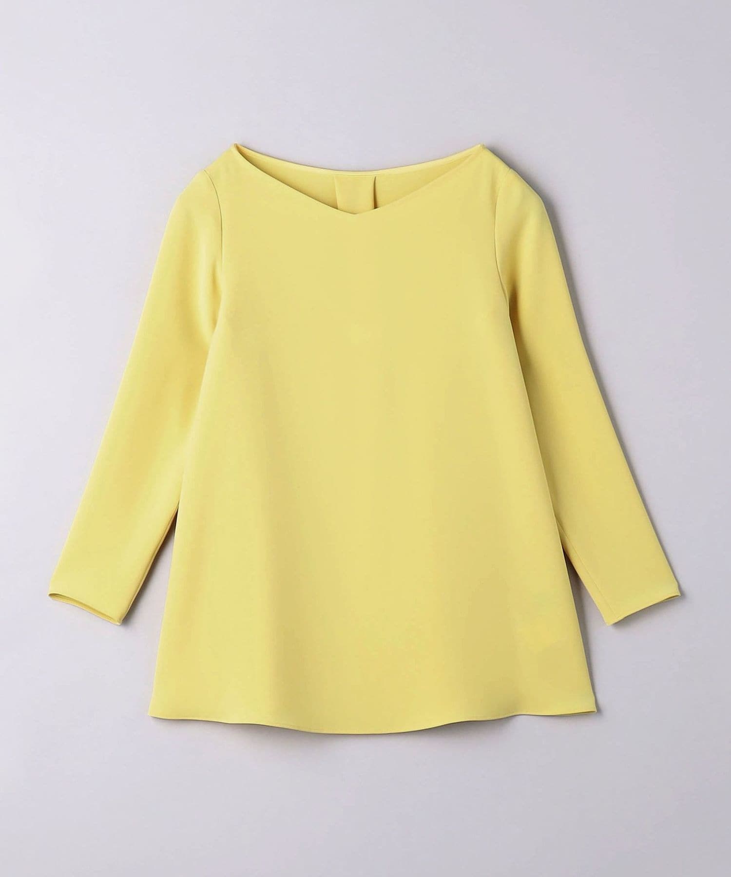 ＜M・fil＞Vネック ブラウス 新品！mfil エムフィル 五分袖ニット 緑 ミカコナカムラ 38