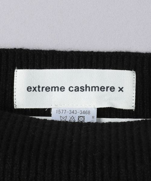 extreme cashmere＞LIBRA オフショルダー ニット
