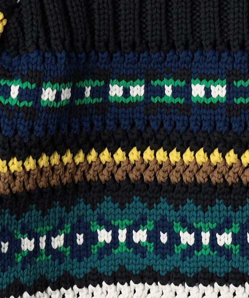 sacai＞ビッグ パフスリーブ ニット