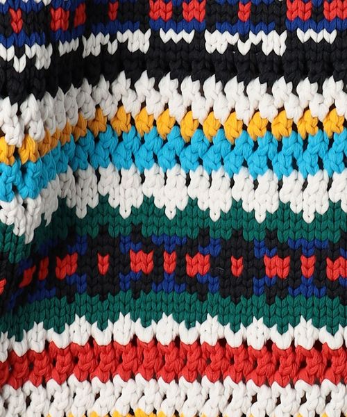 ＜sacai＞ビッグ パフスリーブ ニット 関税込み】sacai ブラック パフスリーブ トップス (sacai/ニット