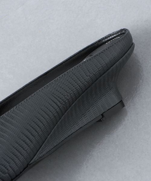 TOTEME Sharp Lizard リザード型押し ウェッジ ミュール TOTEME＞ウェッジ ミュール