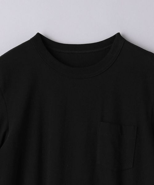sacai プリーツコンビTシャツワンピース BLACK sacai＞プリーツ コンビ Tシャツワンピース BLACK