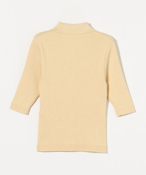 UNITED ARROWS - auralee ビッグポロ　ニット　セーター ナッピング ニット ポロ ‐ウォッシャブル‐