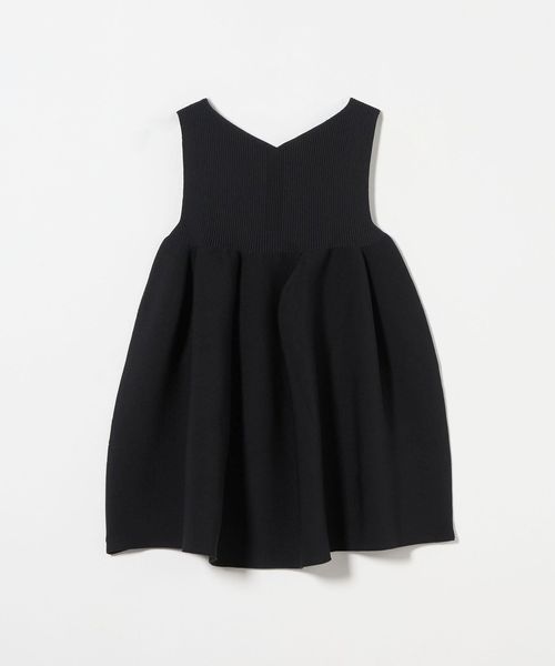 希少CFCL POTTERY スクエアネックフレアノースリーブ CFCL POTTERY SHORT SLEEVE FLARE TOP