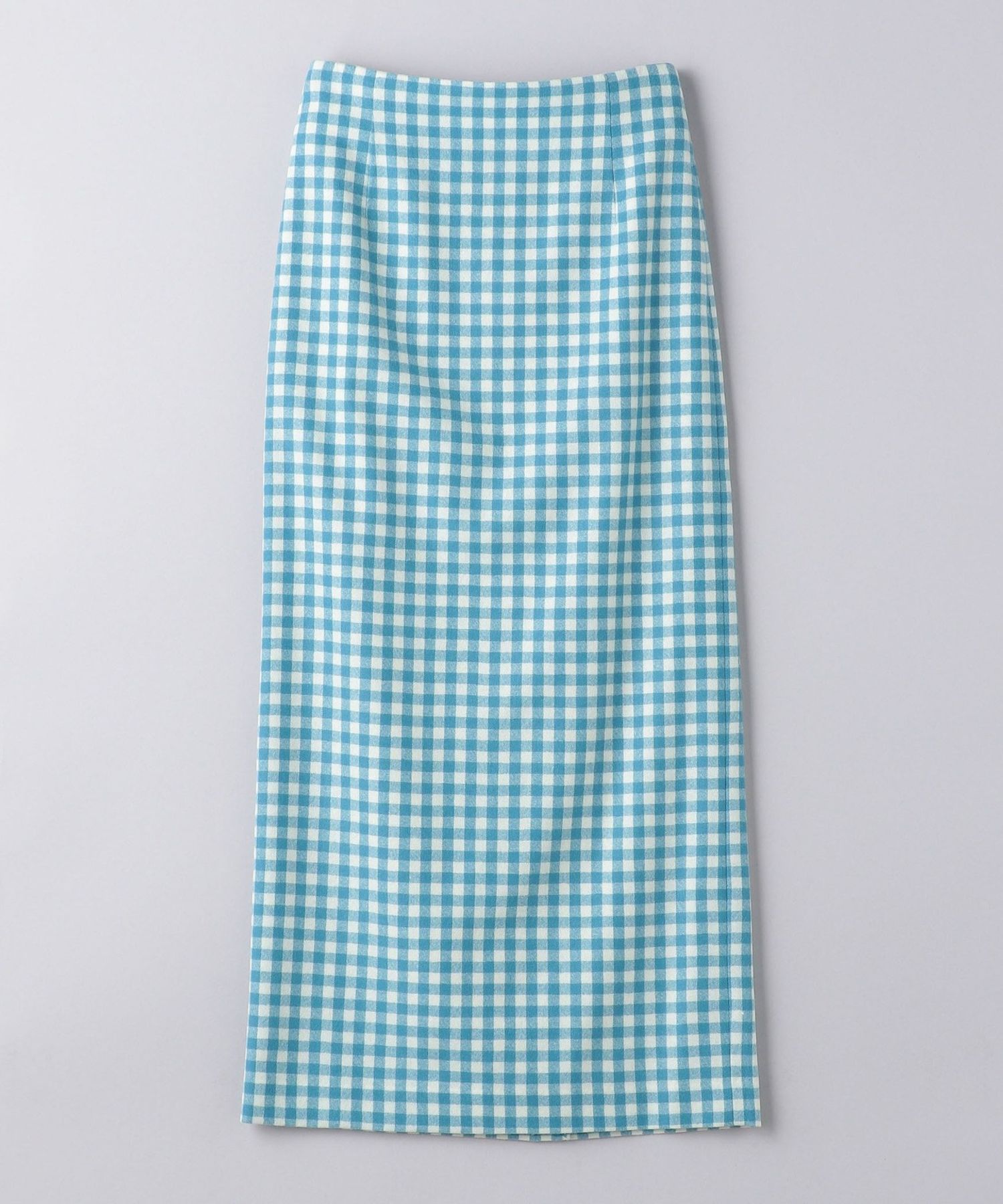 AURALEE＞ギンガム タイトスカート