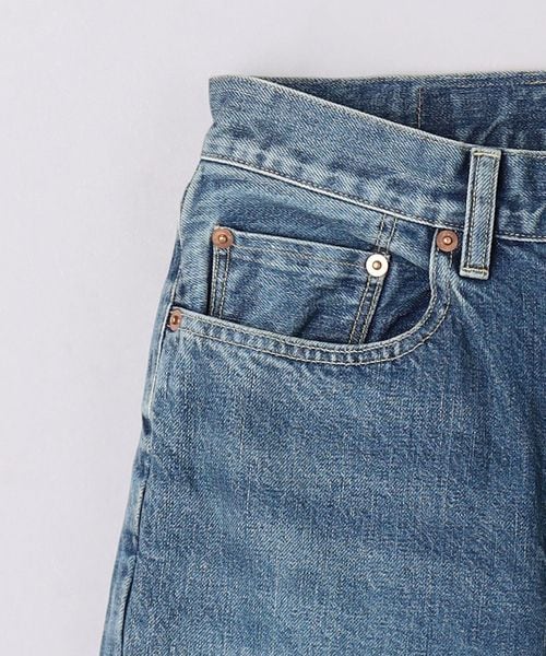 blurhms ROOTSTOCK＞ナロー デニムパンツ