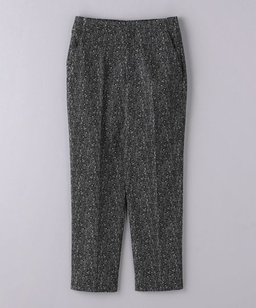 ユナイテッドアローズ　ドット　ジャガード　スリムパンツ　黒　現行品 UNITED ARROWS（ユナイテッドアローズ）の「ドット ジャカード