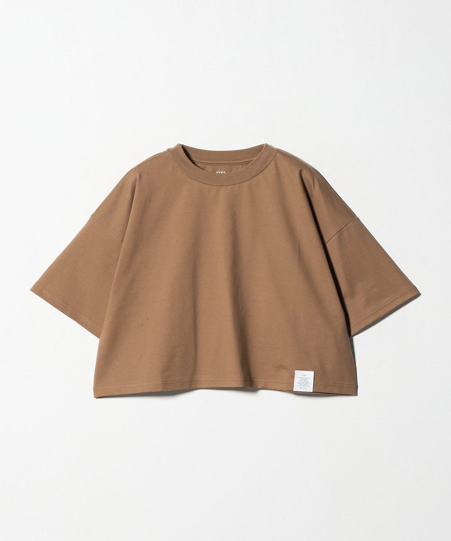 HYKE＞クロップド Tシャツ