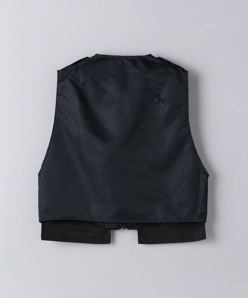 25SS 新品【HYKE】 TYPE L-2A VEST 黒 HYKE＞TYPE L-2A VEST | MAKES ONLINE STORE