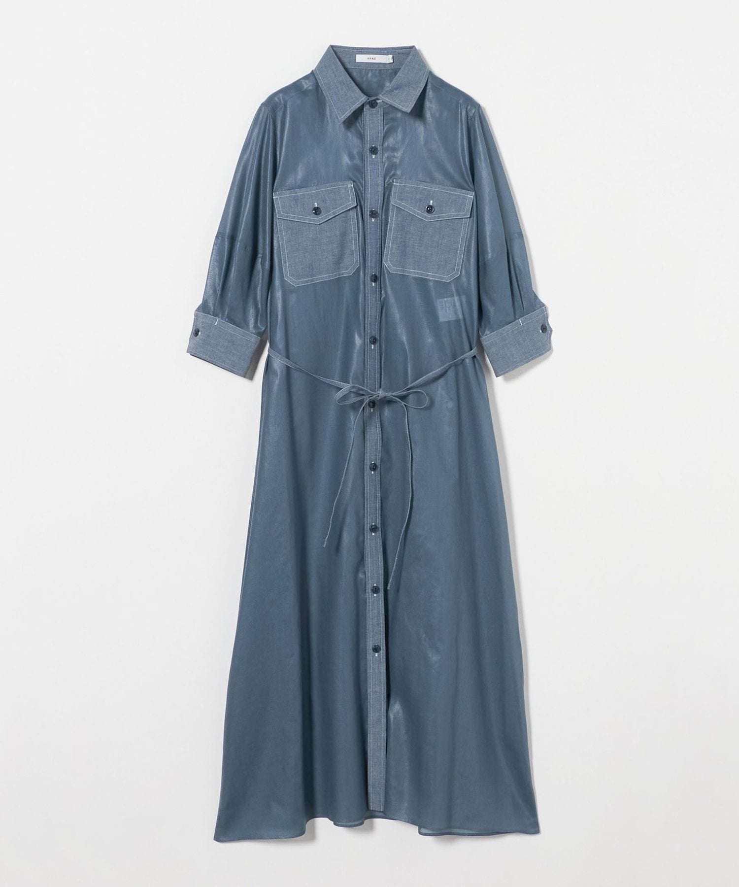 HYKE ハイク ワンピース シャンブレー HYKE（ハイク）の「＜HYKE（ハイク）＞シャンブレー ワンピース