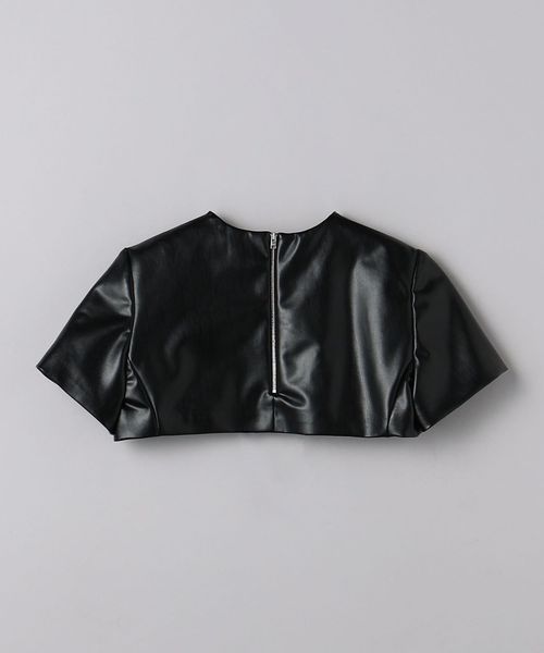 UNAITED ARROWS フード付き黒レザージャケット UNITED ARROWS】【アウター】ユナイテッドアローズ『フード付