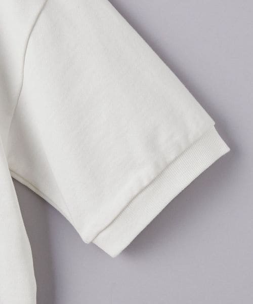 ユナイテッドアローズ　HANDTEX スウェット　別注 別注】＜HANTEX＞スウェット ショートスリーブ プルオーバー/WHITE