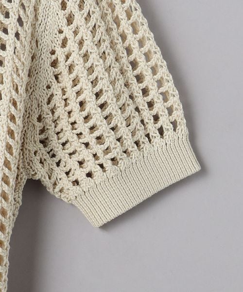 ＜HYKE＞CROCHE ニットプルオーバー HYKE＞CROCHE ニットプルオーバー
