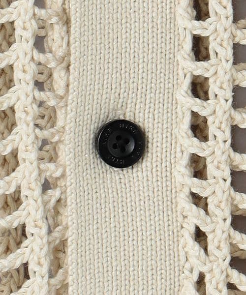 HYKE＞CROCHE ニットプルオーバー