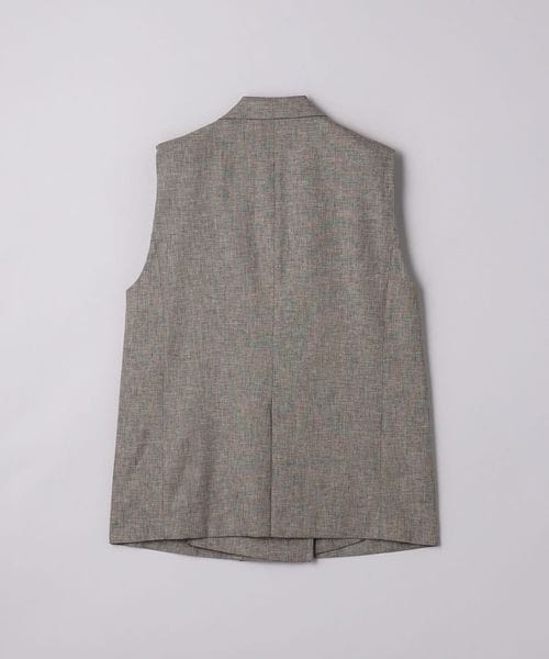 SACRA＞シャンブレー ジレ