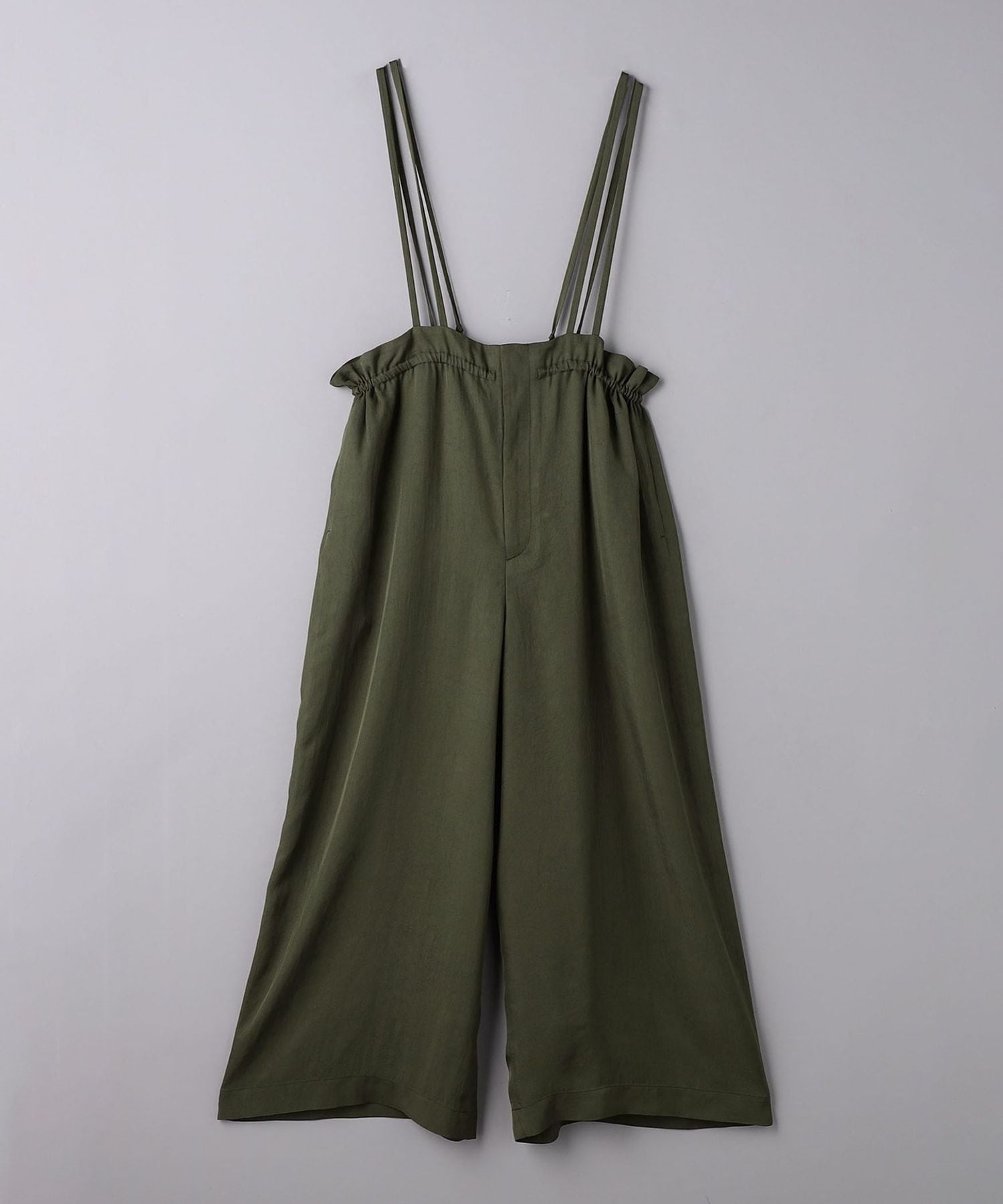 ＜SACRA＞アセテートツイル オールインワン SACRA＞アセテートツイル オールインワン