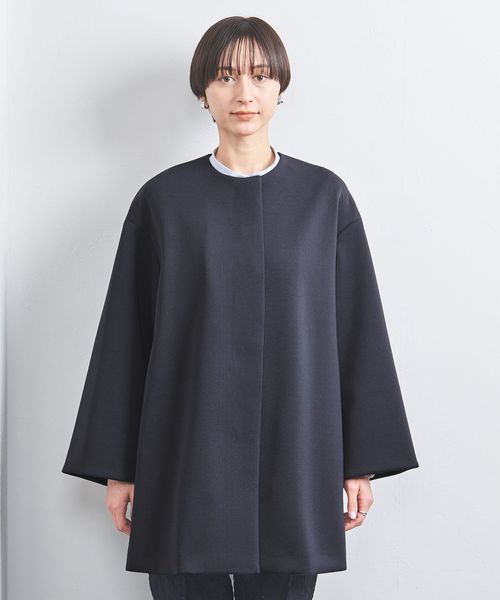 SPONGY Aライン ミドルコート UNITED ARROWS アローズ UNITED ARROWS（ユナイテッドアローズ）の「SPONGY Aライン