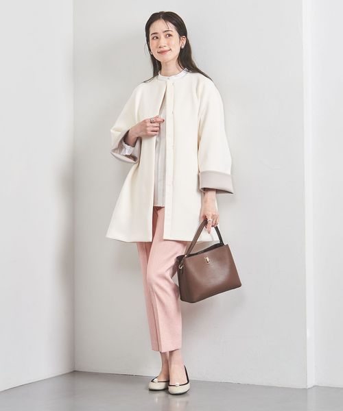 UNITED ARROWS SPONGY Aライン ミドルコート UNITED ARROWS（ユナイテッドアローズ）の「SPONGY Aライン