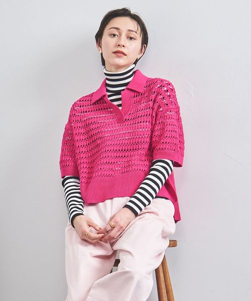 UNITED ARROWS/ツイン 2WAY レイヤーニット/ニット / セーター