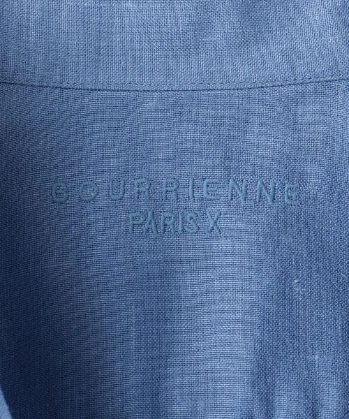 Bourrienne ParisX スタンドカラーシャツ スタンドカラーシャツ 51／EQUIPGE | BOURRIENNE PARIS
