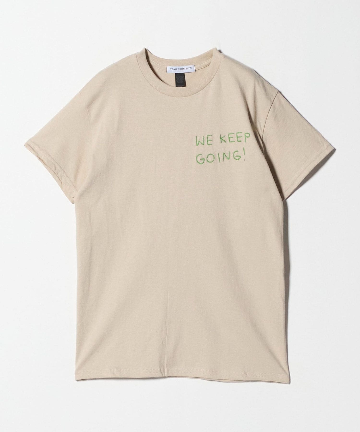 別注】＜YEAH RIGHT NYC＞KEEPGOING Tシャツ