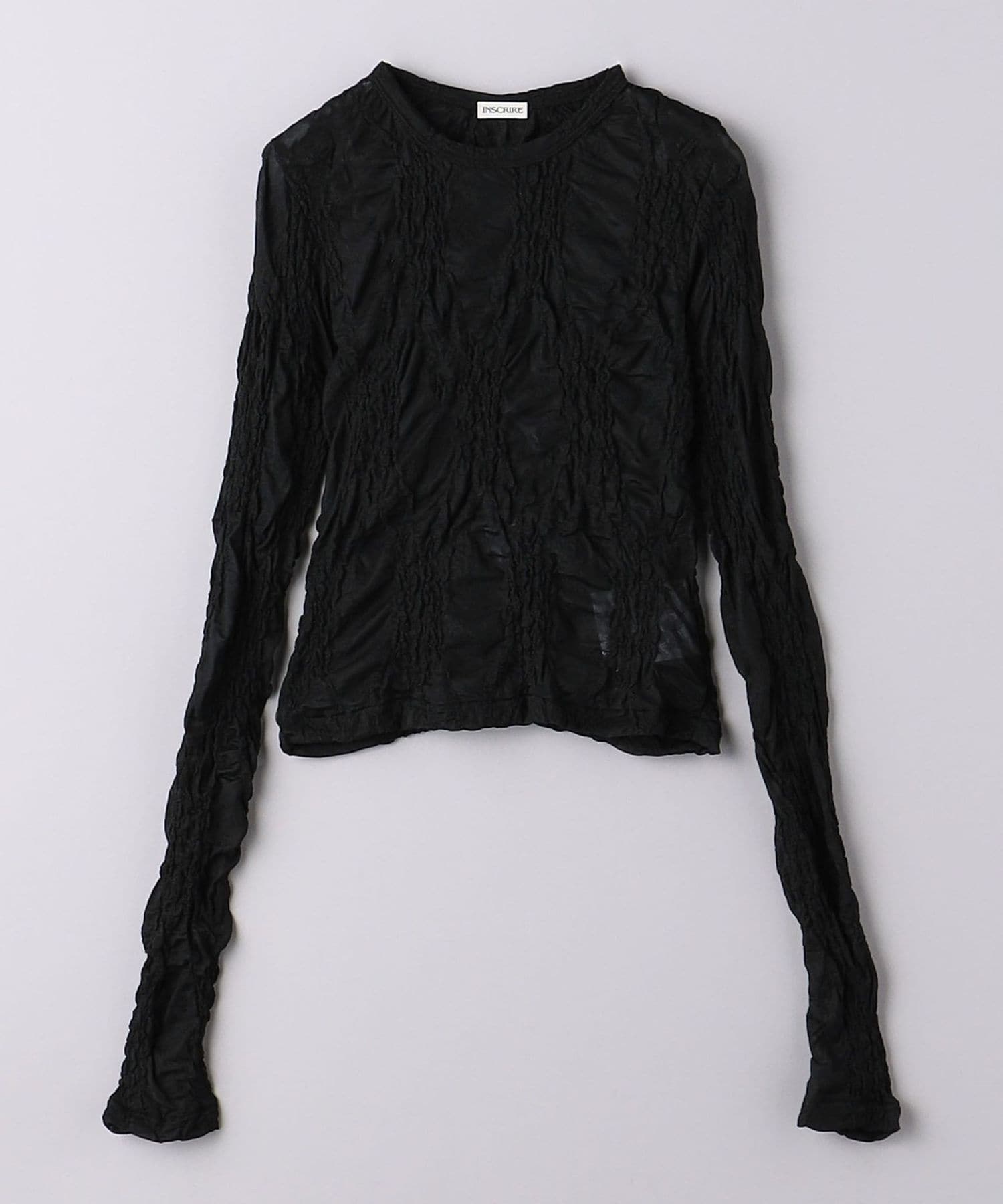 INSCRIRE tシャツ 「INSCRIRE/アンスクリア」Lace Long Sleeve